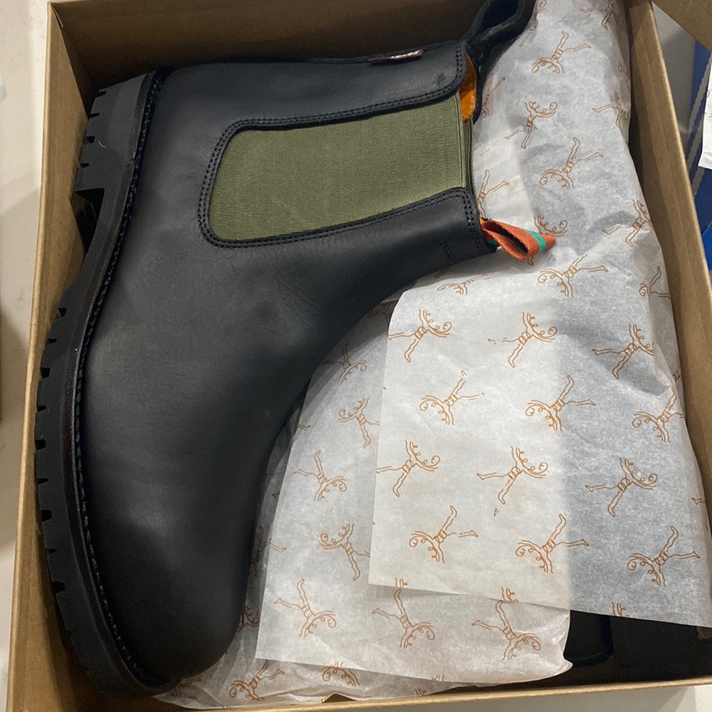 Mens Nelson leather boot